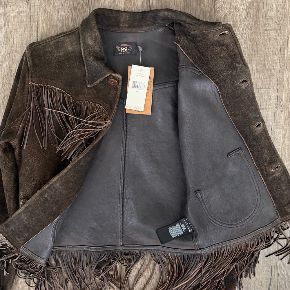 Ralph Lauren Double RL fringed jacket - Picture 9 of 13